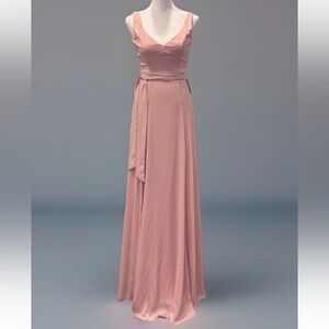 Show Me Your MuMu Pink Sleeveless Maxi Dress